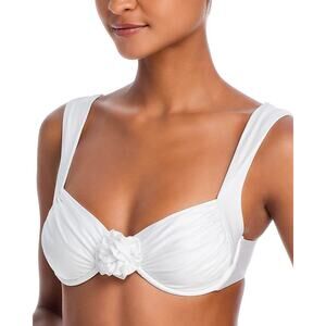 Lspace Stella Rosette Bikini Top - XS - White